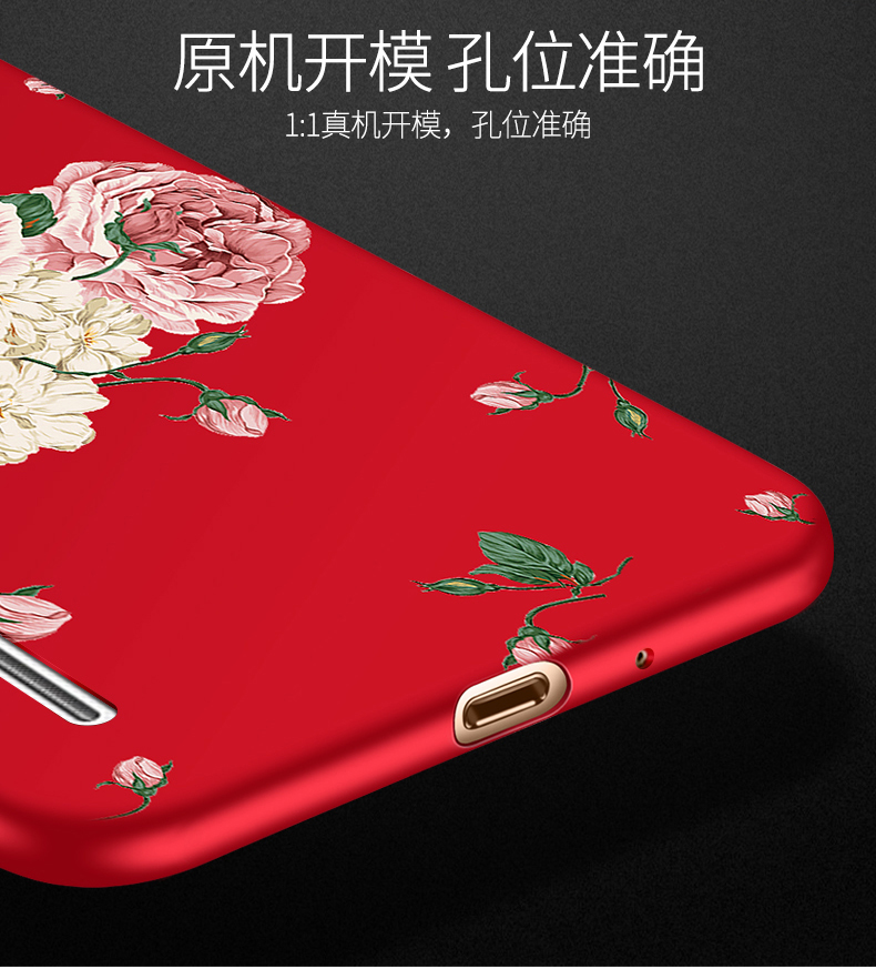 Case Huawei P7 / Pre-order * เคสซิลิโคนหรูหราดอกไม้ 3D บางพิเศษ + ฟิล์ม กันรอย *