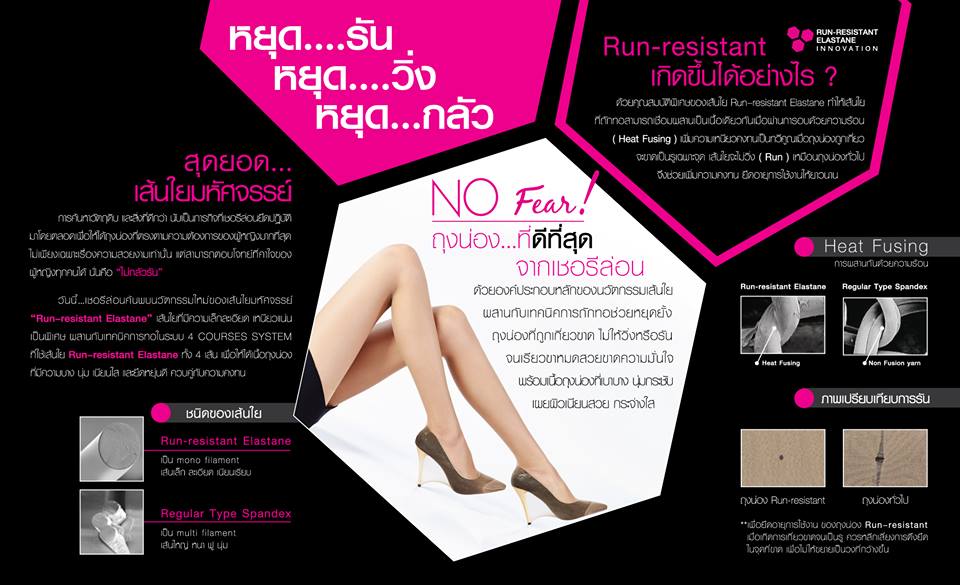 Cherilon No Fear! สวย ทน ไม่กลัวรัน