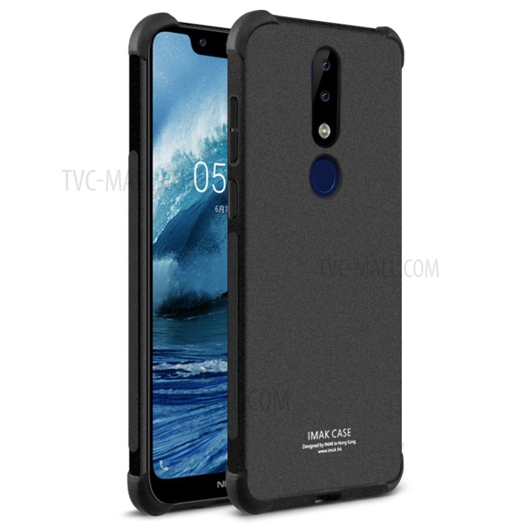 Case Nokia 6.1 Plus / Pre-order * IMAK พรีเมี่ยม TPU ยืดหยุ่นและทนทาน กันกระแทกทั้งสี่มุม + ฟิล์มกันรอยหน้าจอ *