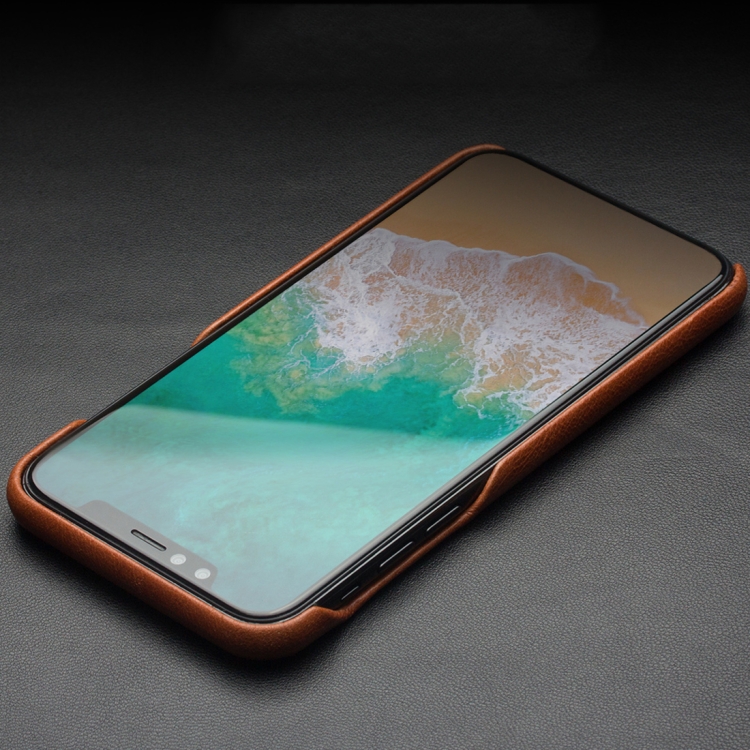 Case iPhone X, iPhone XS # Pre-Order * QIALINO หนังวัวชั้นบนสุดหนังแท้นุ่มและเนียน *