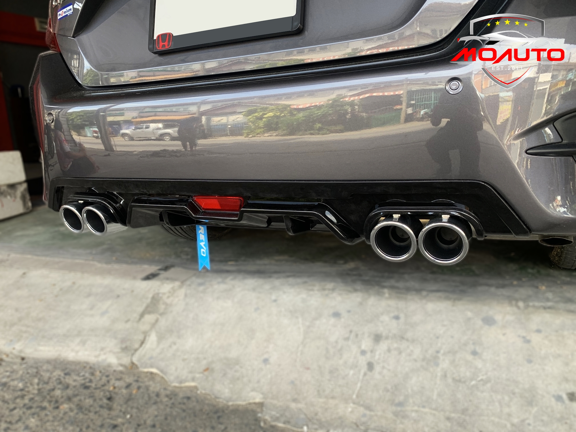 Diffuser ทรง Sport พร้อมปลายท่อหลอก CIVIC FC 2016-2021