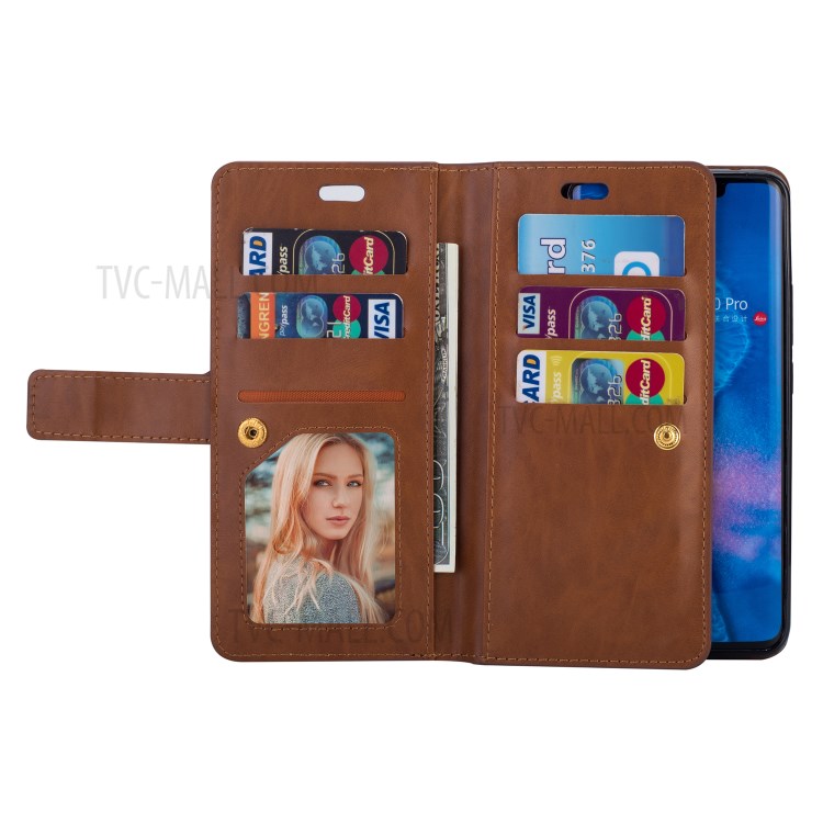 Case Huawei Mate 20 Pro / Pre-order * เคสกระเป๋าสตางค์แบบหลายช่อง พร้อมสายคล้องมือ *