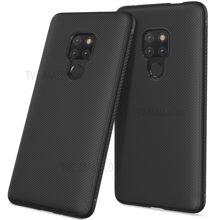 Case Huawei Mate 20 / Pre-order * เคส TPU พื้นผิวทแยง, กันลื่น, ป้องกันลายนิ้วมือและป้องกันรอยขีดข่วน *