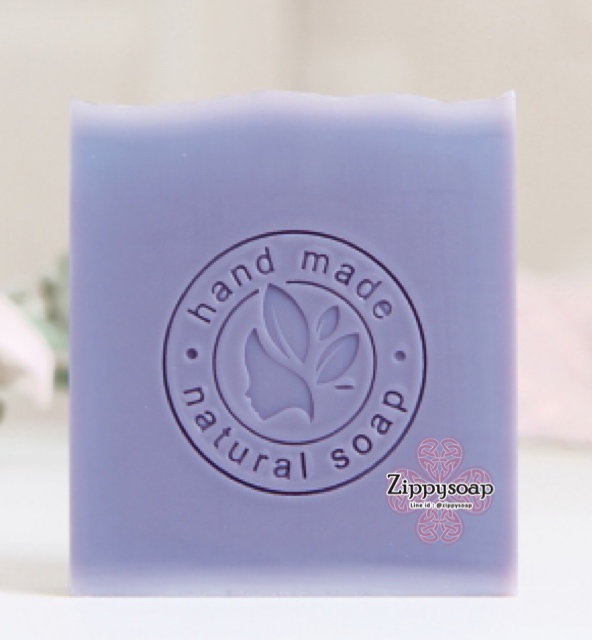แสตมป์สบู่รูปใบไม้ natural soap handmade 007278
