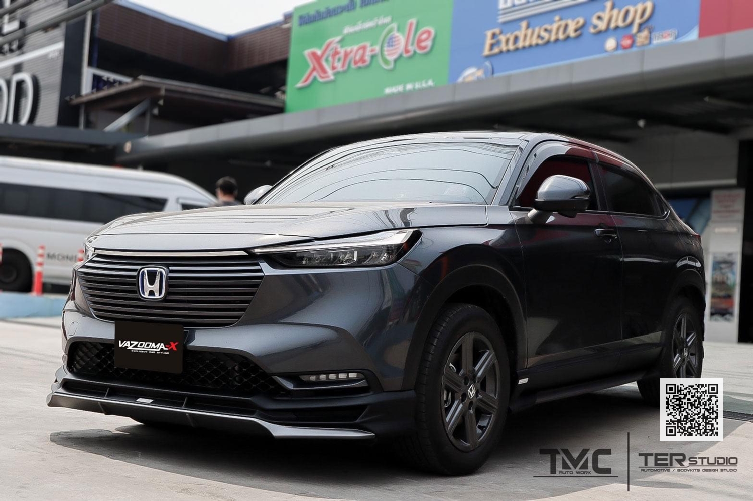 ชุดแต่งสเกิร์ตรอบคัน New HR-V 2022 ทรง 𝙑𝙖𝙯𝙤𝙤𝙢𝙖-𝙓