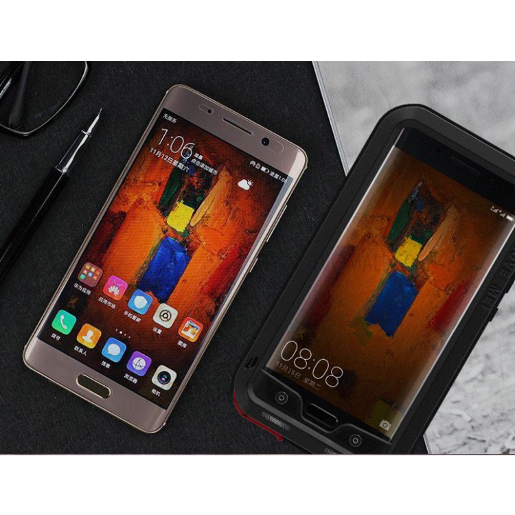 Case Huawei Mate 9 Pro / Pre-order * LOVE MEI วัสดุ: โลหะ + ซิลิโคน + กระจก *