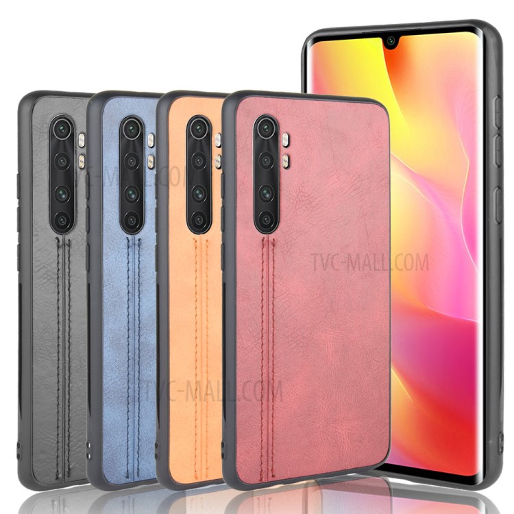 Case Xiaomi Mi Note 10 Lite # Pre-Order * เคสหนัง PU เคลือบ PC + TPU ไฮบริด ดีไซน์ลายเส้นเย็บสองชั้นอันเป็นเอกลักษณ์ *