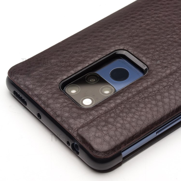 Case Huawei Mate 20 X # Pre-order * QIALINO หนังวัวพรีเมี่ยม ฟังก์ชั่นปลุก / นอนหลับอัจฉริยะ *