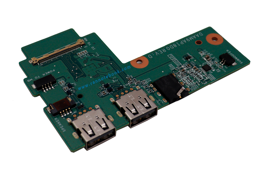 USB Audio Port IO Board Dell Inspiron 7559 อะไหล่แท้ จากศูนย์ Dell Thailand