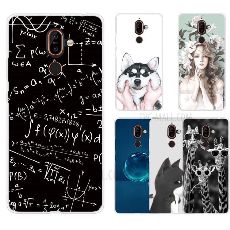 Case Nokia 7 Plus / Pre-Order * เคสพิมพ์ลวดลายนุ่ม TPU รูปแบบที่โดดเด่น *