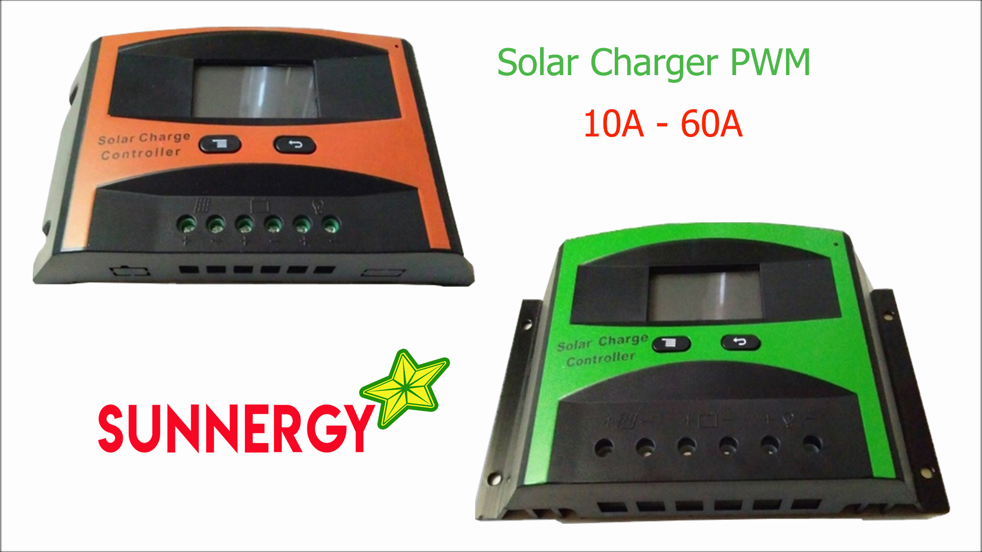 ตัวควบคุมการชาร์จแบตเตอรี่ แบบ PWM_10A 12/24V