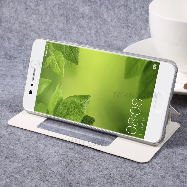 Case Huawei P10 Plus / Pre-order * 1 ช่องหน้าต่าง มุมมองพลาสติกสำหรับแสดงข้อมูล *