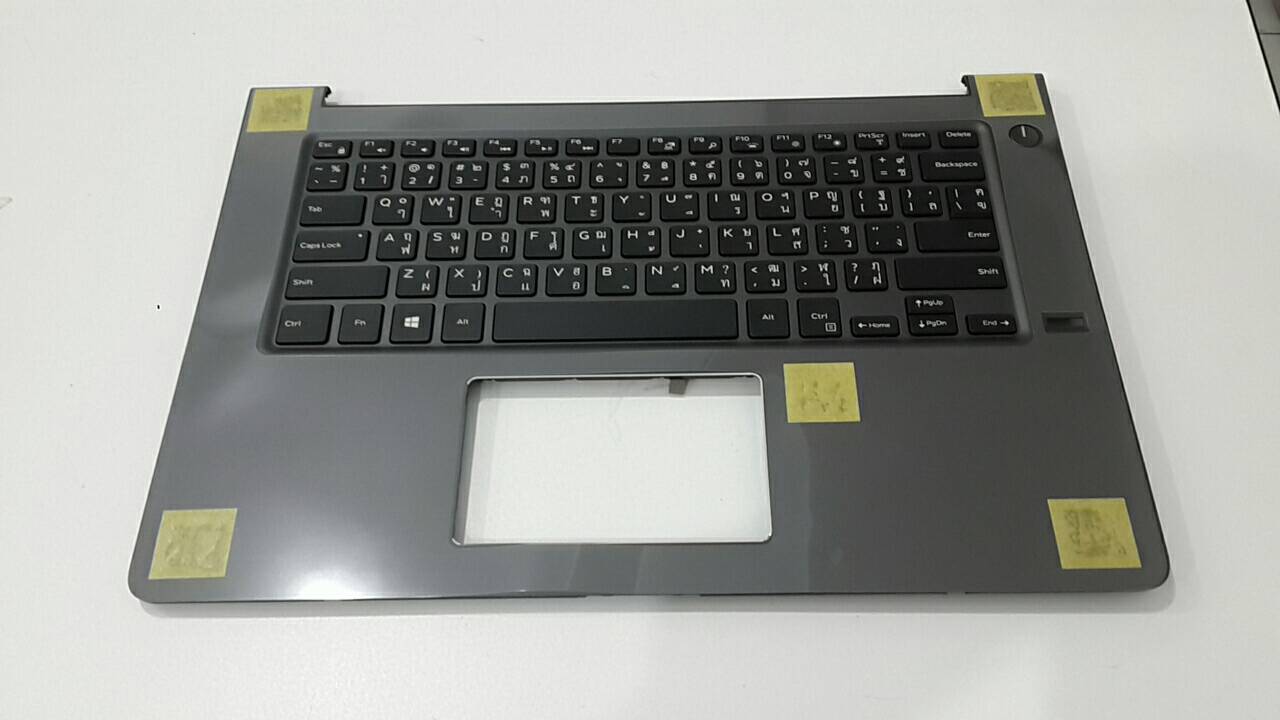 คีย์บอร์ด Dell Vostro 5468 บอดี้ Dell 5468 Keyboard Dell 5468 Palmrest Dell 5468 แป้นพิมพ์ Dell 5468 บอดี้บน Dell 5468 กรอบบน ฝาบน แท้ จากศูนย์ Dell