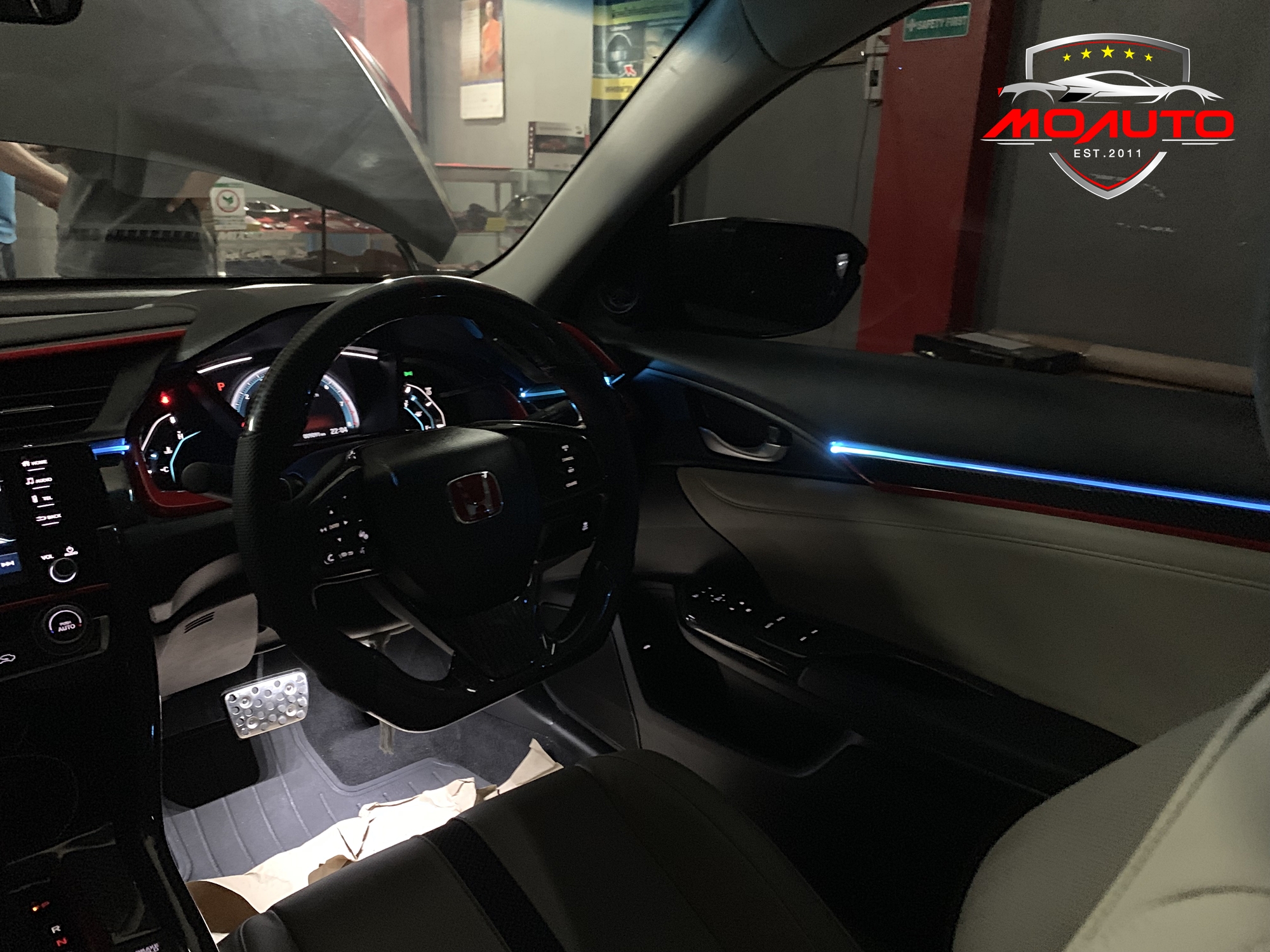 ไฟ LED Ambient light ภายใน CIVIC FK