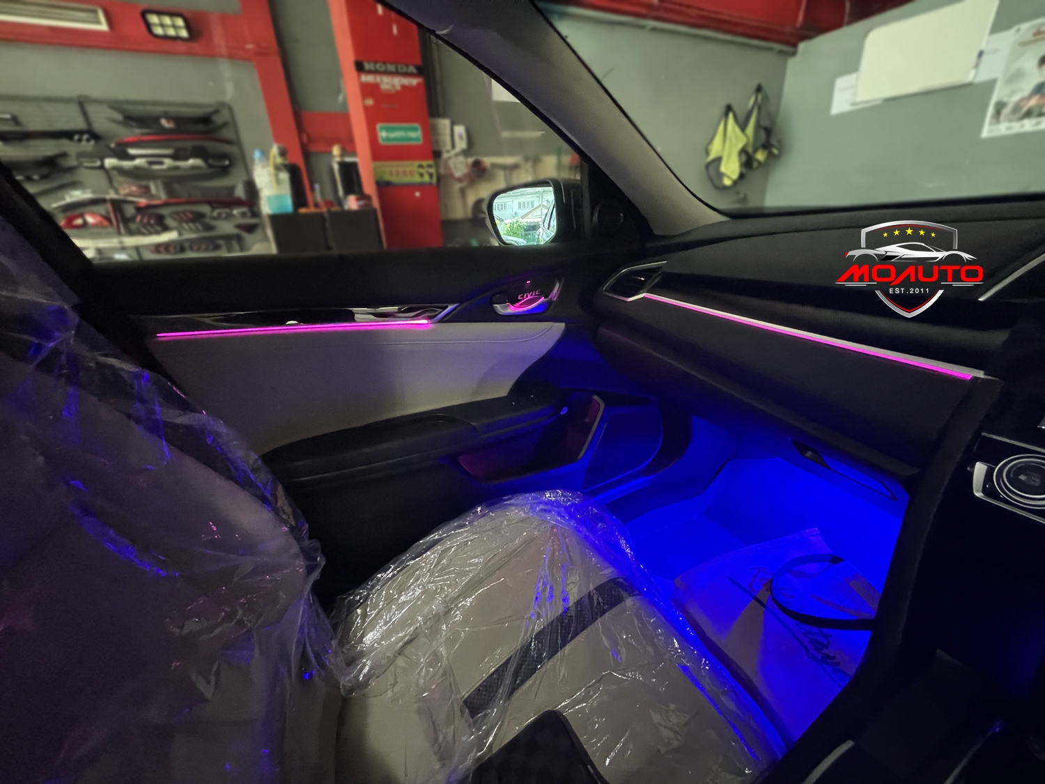 ไฟ Ambient light ตรงรุ่น V1 CIVIC FC / FK