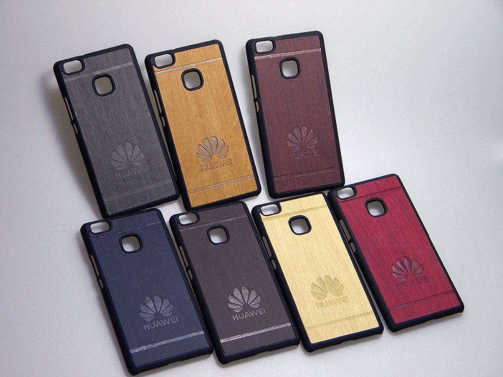 Case Huawei P9 Lite / Pre-order * เคสปกวินเทจ RetroStyle ผิวลายไม้ *