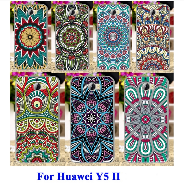 Case Huawei Y5 ii / Pre-order * เคสยางแข็ง พิมพ์ลาย สีสันสดใส *