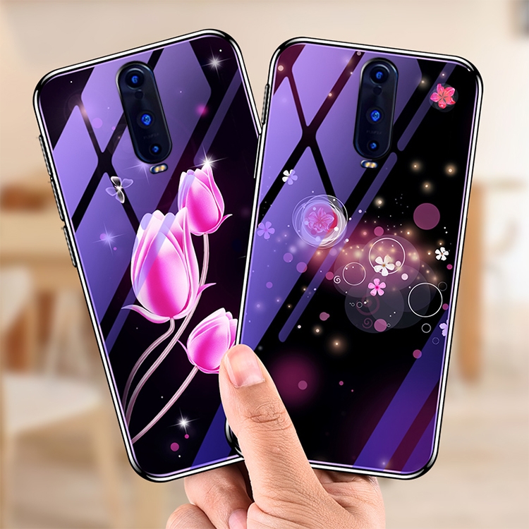 Case Vivo V15 Pro / Pre- Order * เคสกระจก + TPU + PC Phone ไฮบริดปกหลัง *