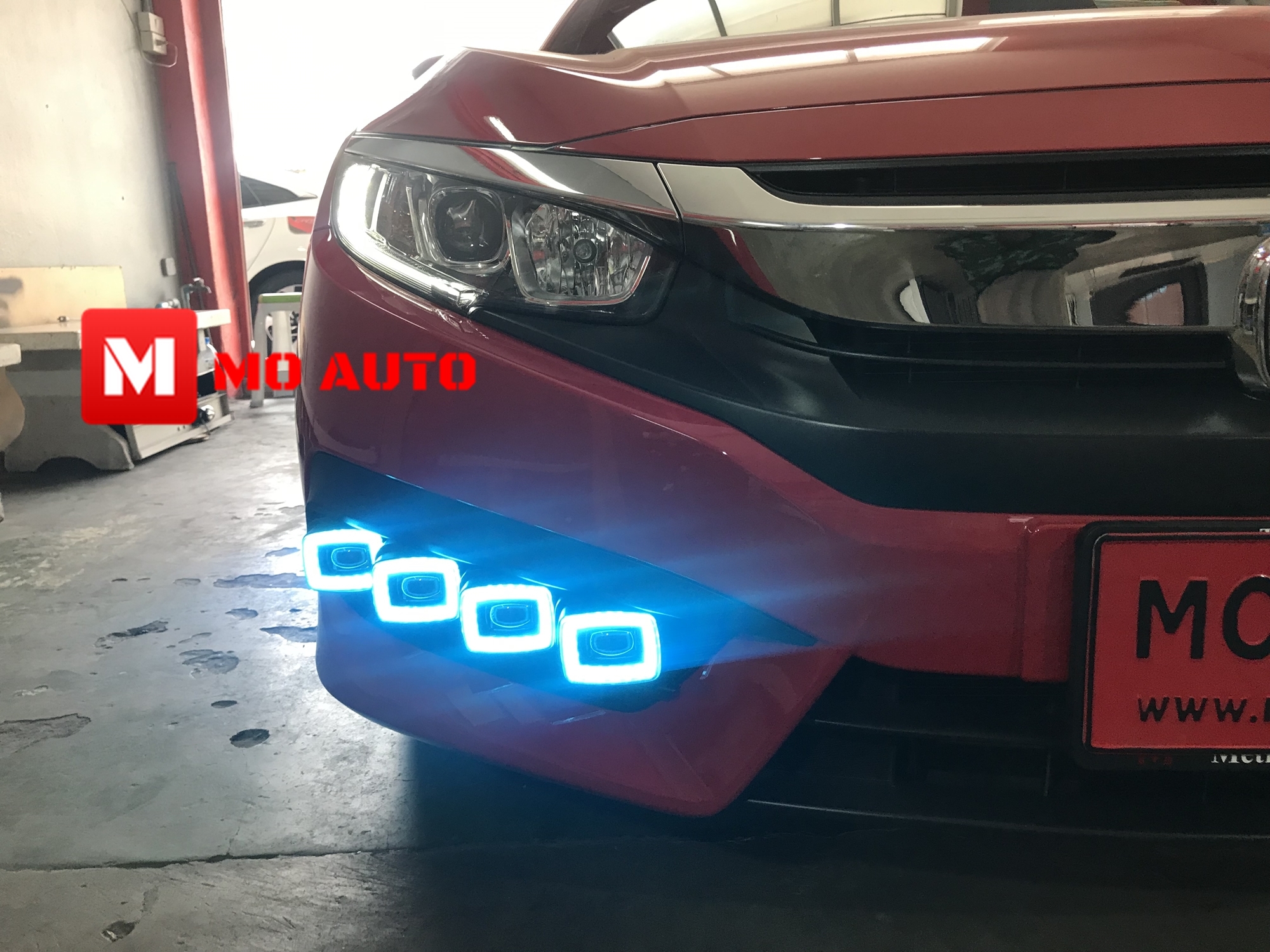 ไฟ Daylight CIVIC FC ทรง DUCATI STYLE 2016-2018