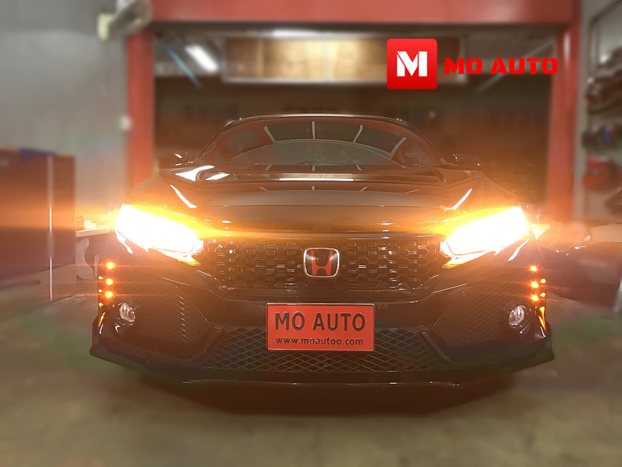 ไฟเดย์ไลท์กันชนหน้า V1 Type-R FC/FK/MC