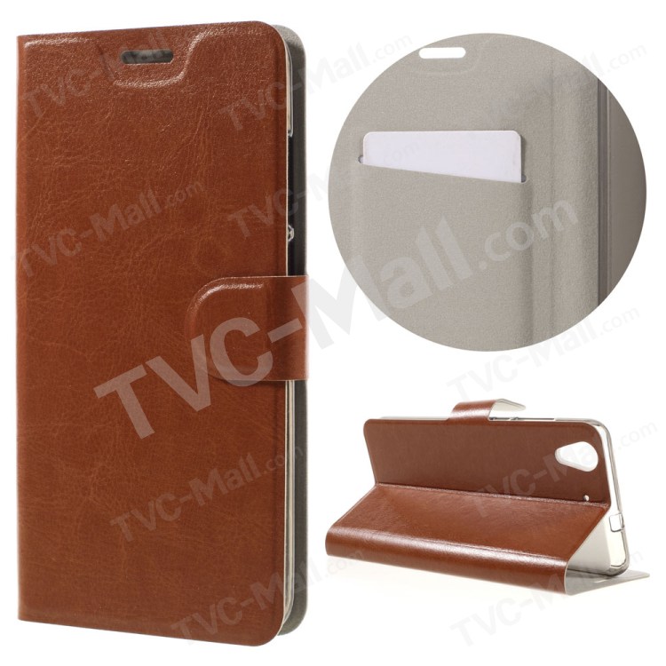 Case Huawei Y6ii / Pre-order * เคสหนัง PU ผิวเนื้อม้าเรียบเมื่อสัมผัส ด้านหน้าฝังด้วยแผ่นเหล็กที่แข็งแกร่ง *