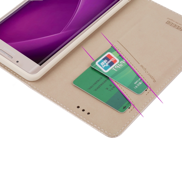 Case Huawei Mate 9 Pro / Pre-order * GEBEI PU + TPU เคสแนวนอนพลิกกับผู้ถือบัตรและสล็อต *