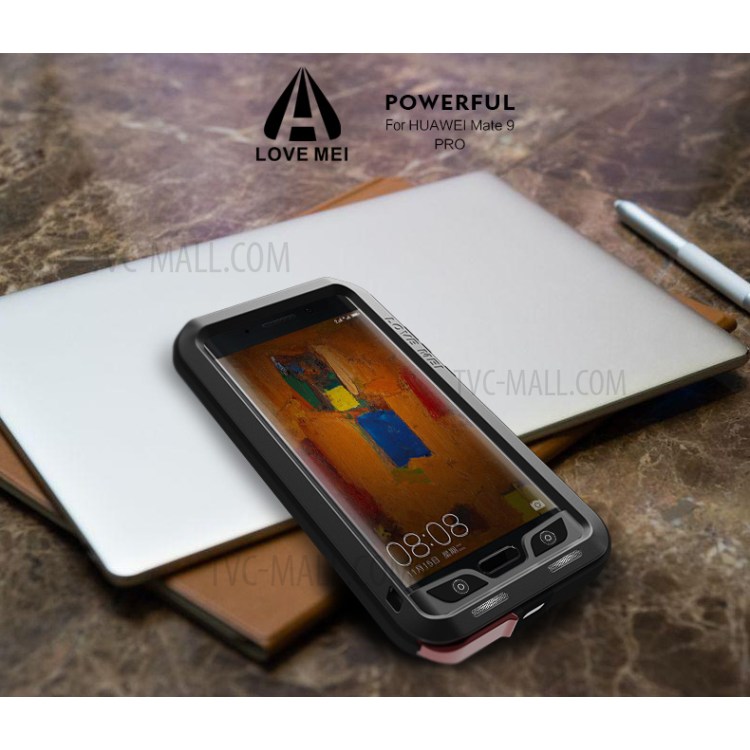 Case Huawei Mate 9 Pro / Pre-order * LOVE MEI วัสดุ: โลหะ + ซิลิโคน + กระจก *