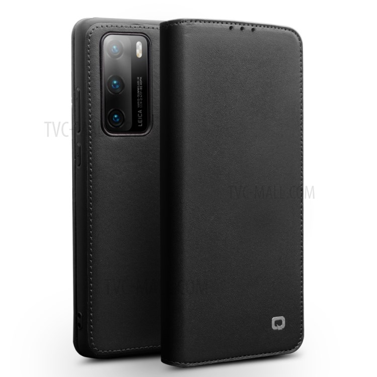 Case Huawei P40 / Pre-order * QIALINO สร้างขึ้นจากหนังวัวพรีเมี่ยม สไตล์ธุรกิจที่เรียบง่ายและสง่างาม *
