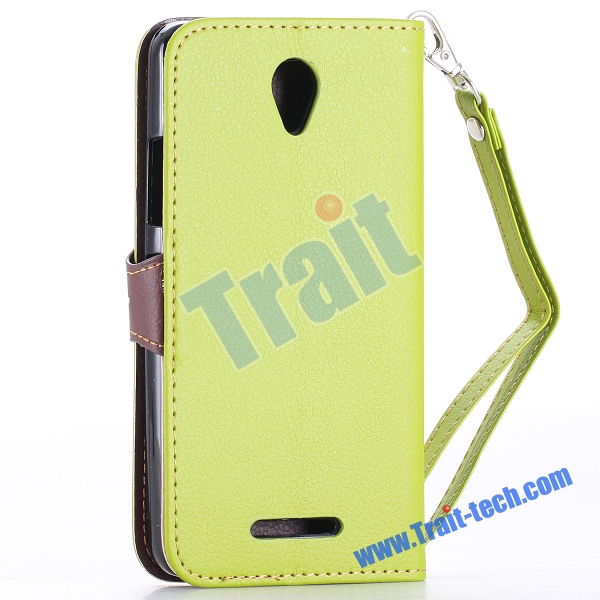 Case Lenovo A5000 / Pre-order * หนัง PU ลายลิ้นจี่ *