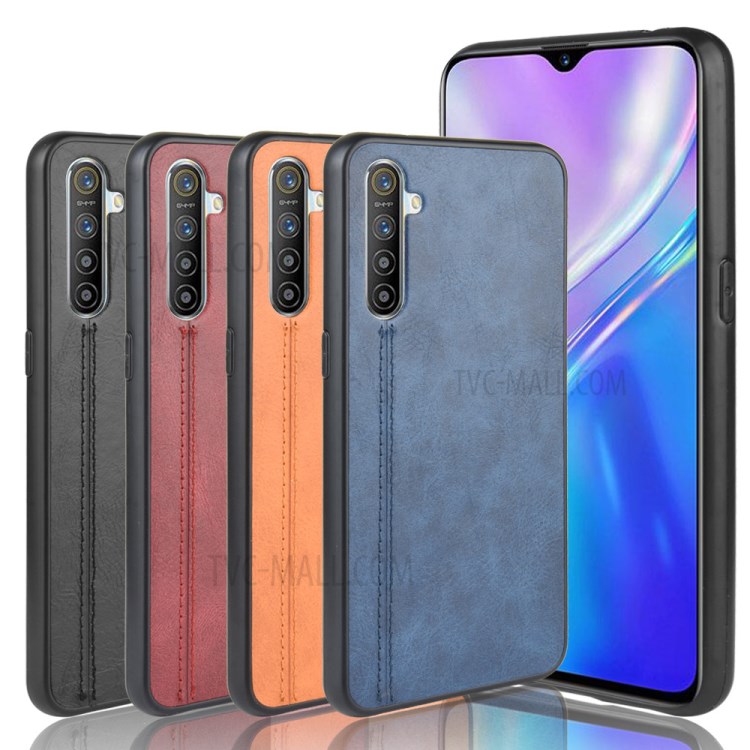 Case Realme XT / Pre-order * เคสหนัง PU + PC + TPU วัสดุไฮบริด: PC back + กรอบ TPU เคลือบด้วยหนัง PU *
