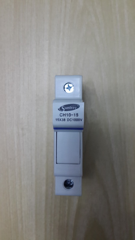 ฟิวส์ดีซีสำหรับโซล่าเซลล์ (DC Fuse for Solar Cell System) พิกัด 20A/1000V
