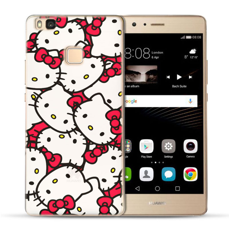Case Huawei P10 Lite / Pre-order * คิตตี้ TPU ซิลิคอน นุ่มทนทาน รูปแบบอินเทรนด์ *