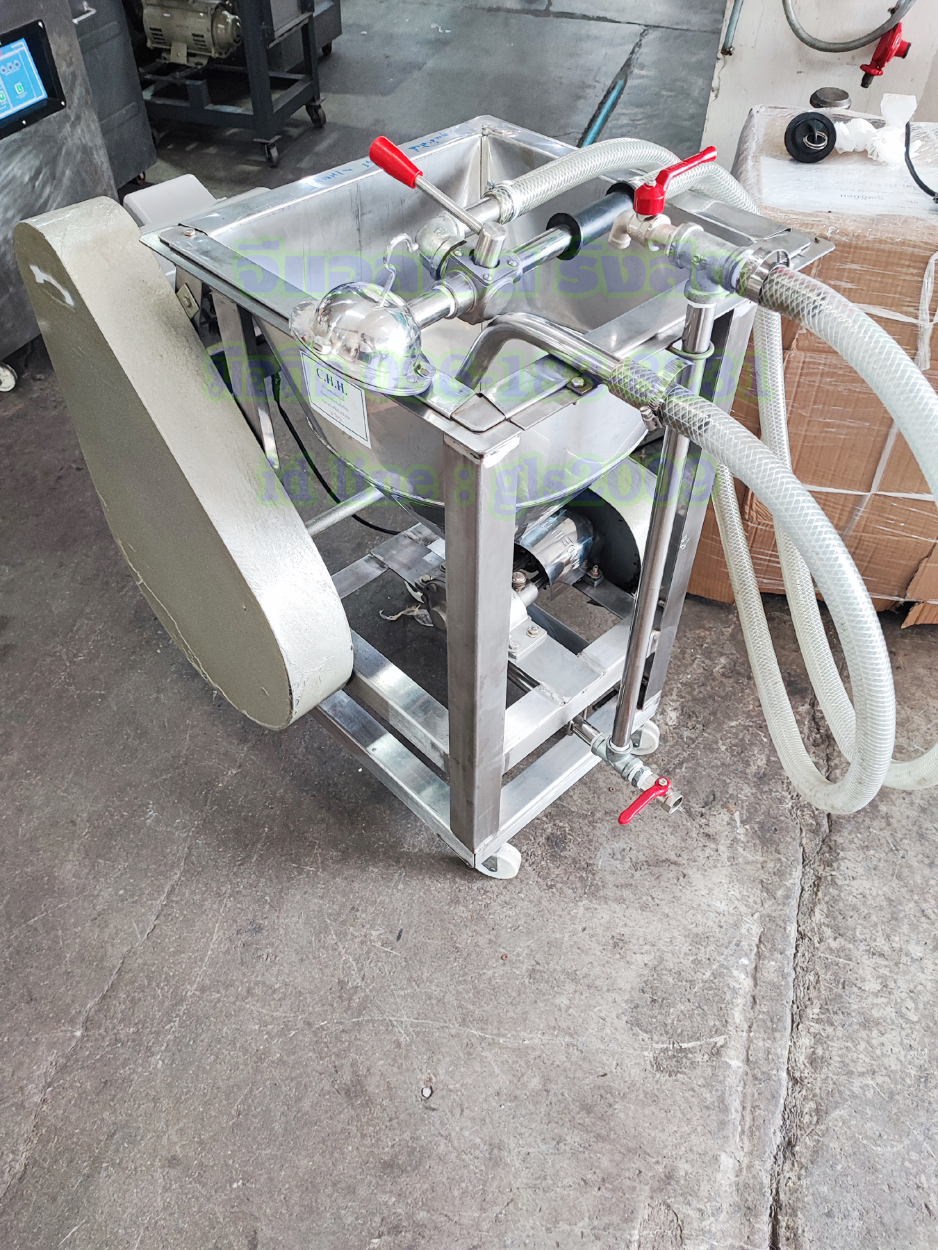 เครื่องโรยเส้นขนมจีนโครงสแตนเลส