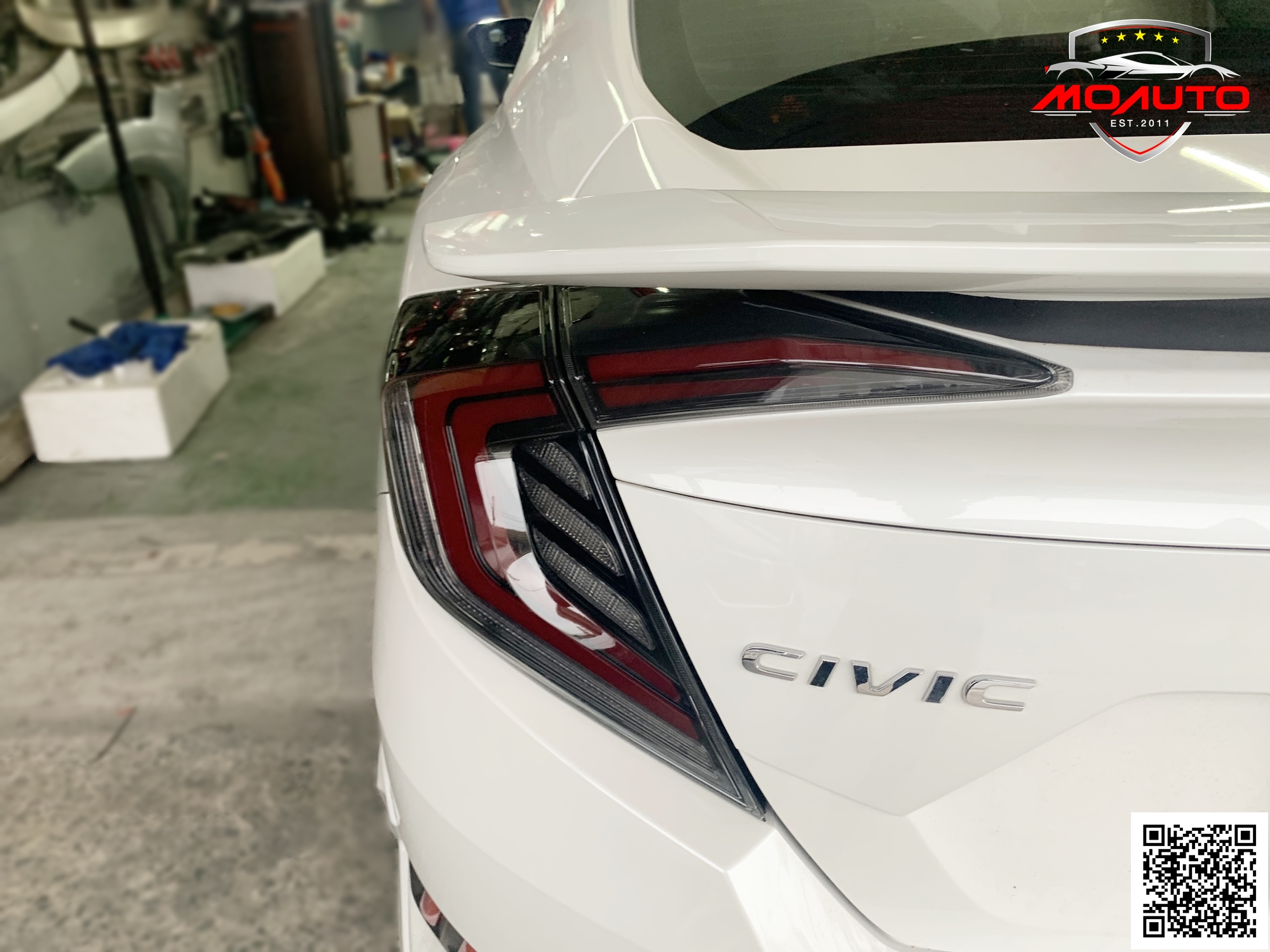 ไฟท้าย M-CONCEPT โคมใส CIVIC FC / FC MC 2016-2021