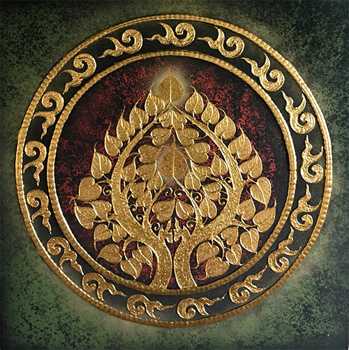 ภาพมงคล ขนาด 50 x 50 cm. ลาย 078
