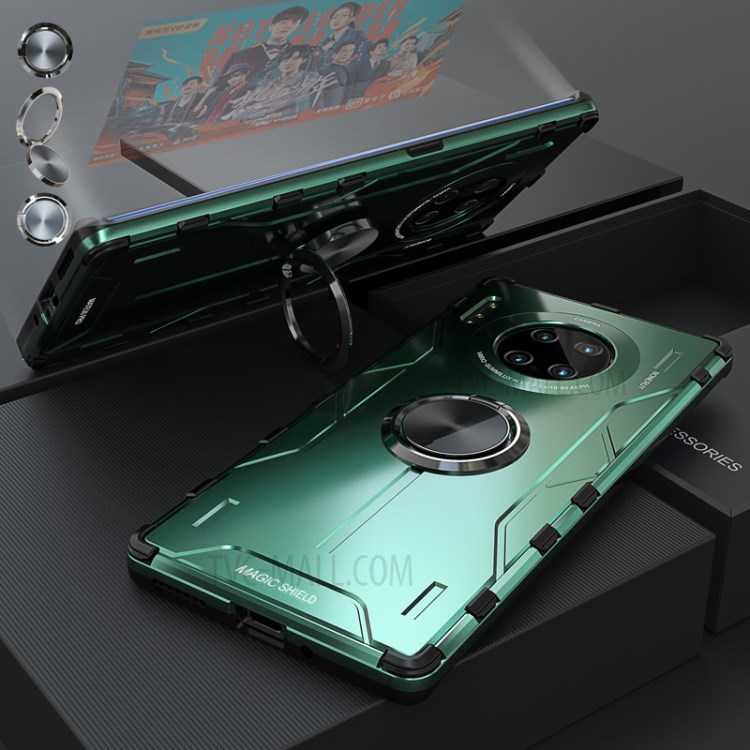 Case Huawei Mate 30 Pro / Pre-order * เคสโลหะ Drop หลักฐานขาป้องกัน Cover ทำจากโลหะคุณภาพและวัสดุซิลิโคน ขอบโค้งเรียบสัมผัสระดับไฮเอนด์ *