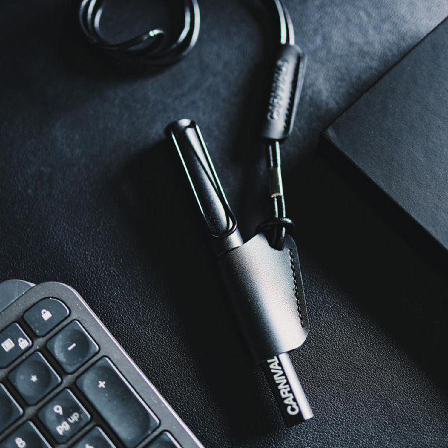 LAMY x CARNIVAL® safari all black rollerball pen set