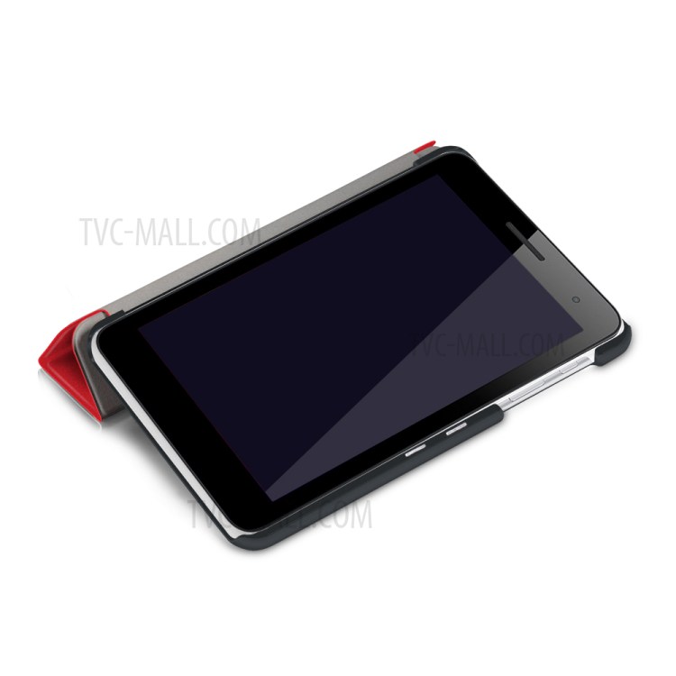 Case Huawei Mediapad T2 7.0 / Pre-order * เคสหนัง PU 3- พับ ขาตั้ง *