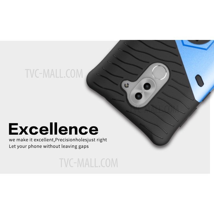 Case Huawei GR5 2017/ Pre-orde * ไฮบริดและ TPU วัสดุพลาสติก 4 มุม กันกระแทก *