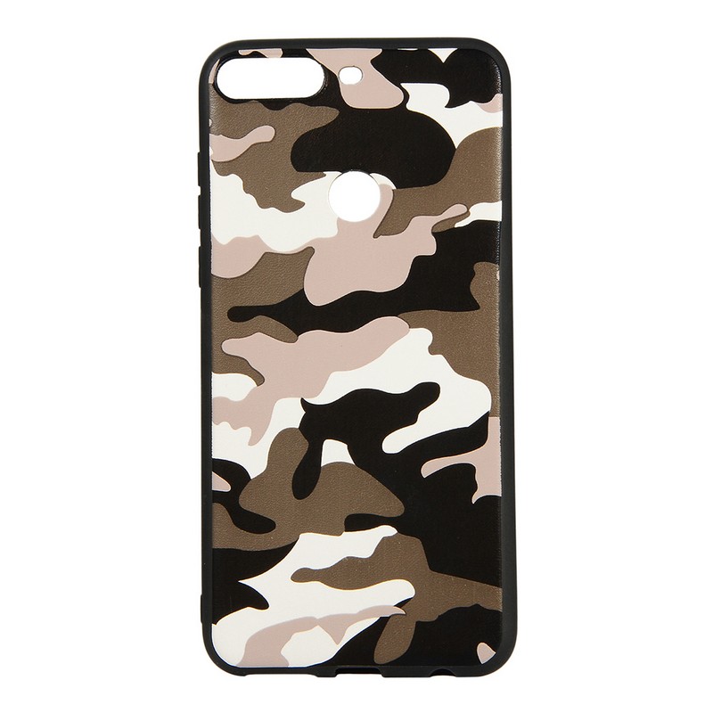 Case Huawei Y7 Pro 2018 / Pre-order * เคส TPU ลายพรางไฮบริด *