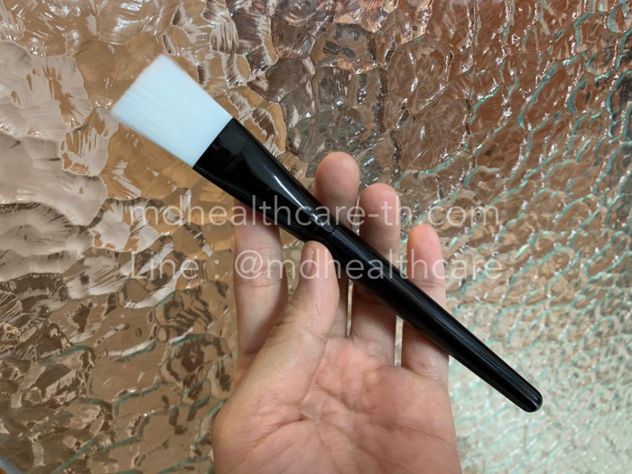 แปรงมาร์คหน้า - ขนาดกลาง M 17cm.***งานคัดเกรดสวย ขนแปรงนุ่ม ไม่บาดผิว เกรดA