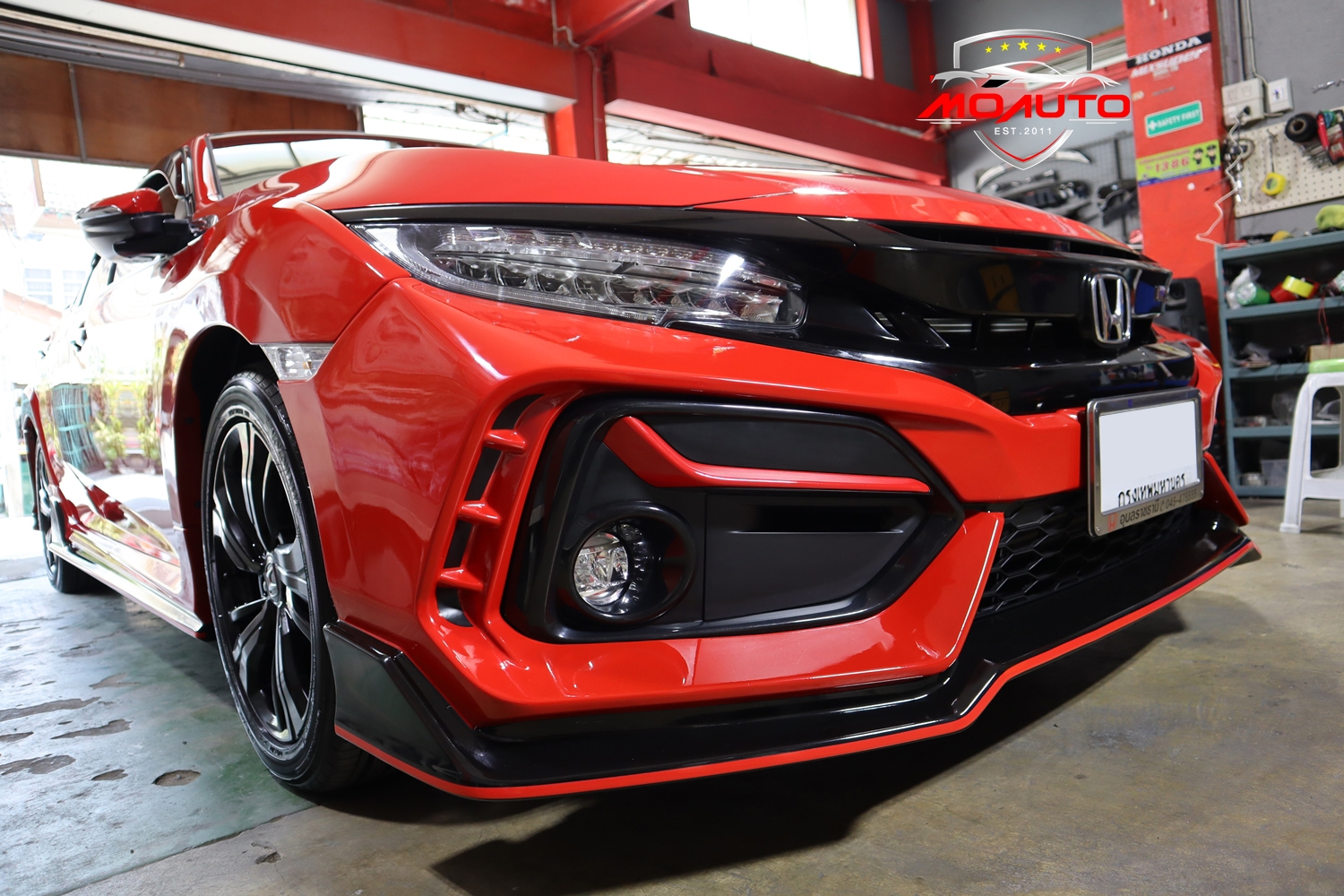 ชุดแต่ง TYPE-R CIVIC FK Hatchback แบบสวมทับ