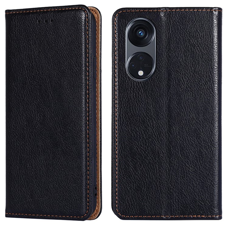 Case OPPO Reno8 T 5G # Pre - Order * เคสกระเป๋าสตางค์หนัง PU ขาตั้งเคสมือถือแม่เหล็กปิดฝาครอบกันกระแทก *