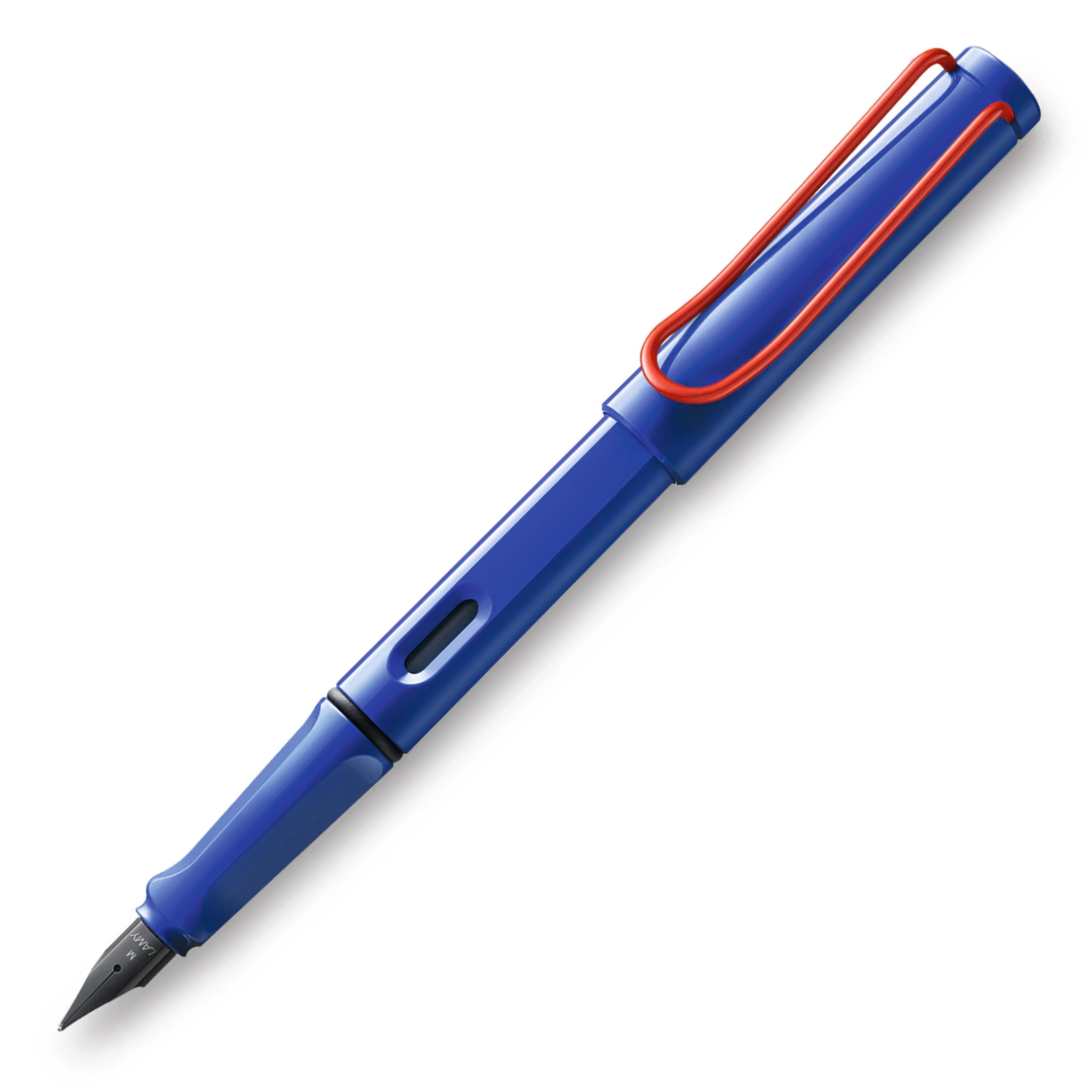 LAMY safari retro blue & red fountain pen