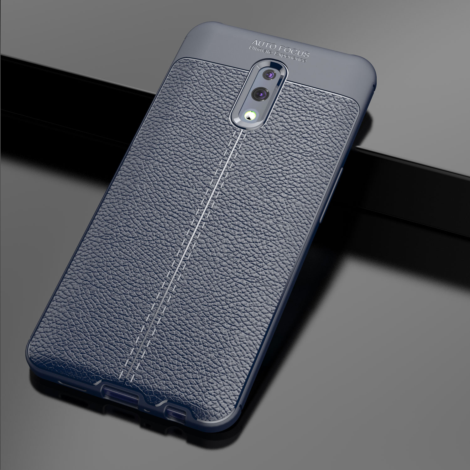 Case OPPO Reno / Pre-order * เคส TPU พื้นผิวลิ้นจี่ *