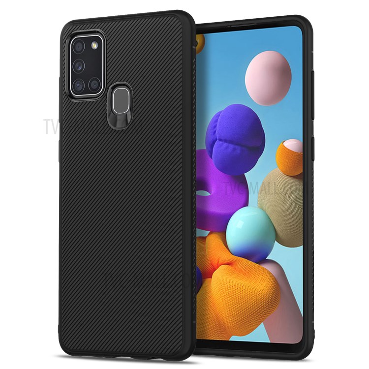 Case Samsung Galaxy A21s / Pre-order * Jazz Series Twill Texture เคส TPU *