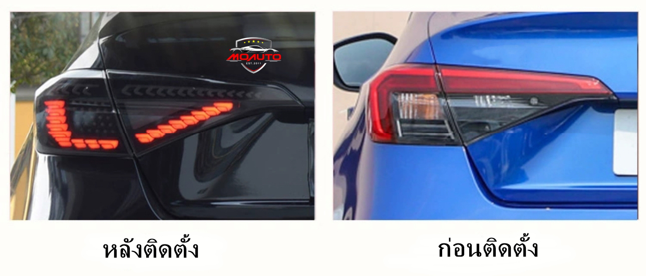 ไฟท้าย FULL LED CIVIC FE ทรง M4