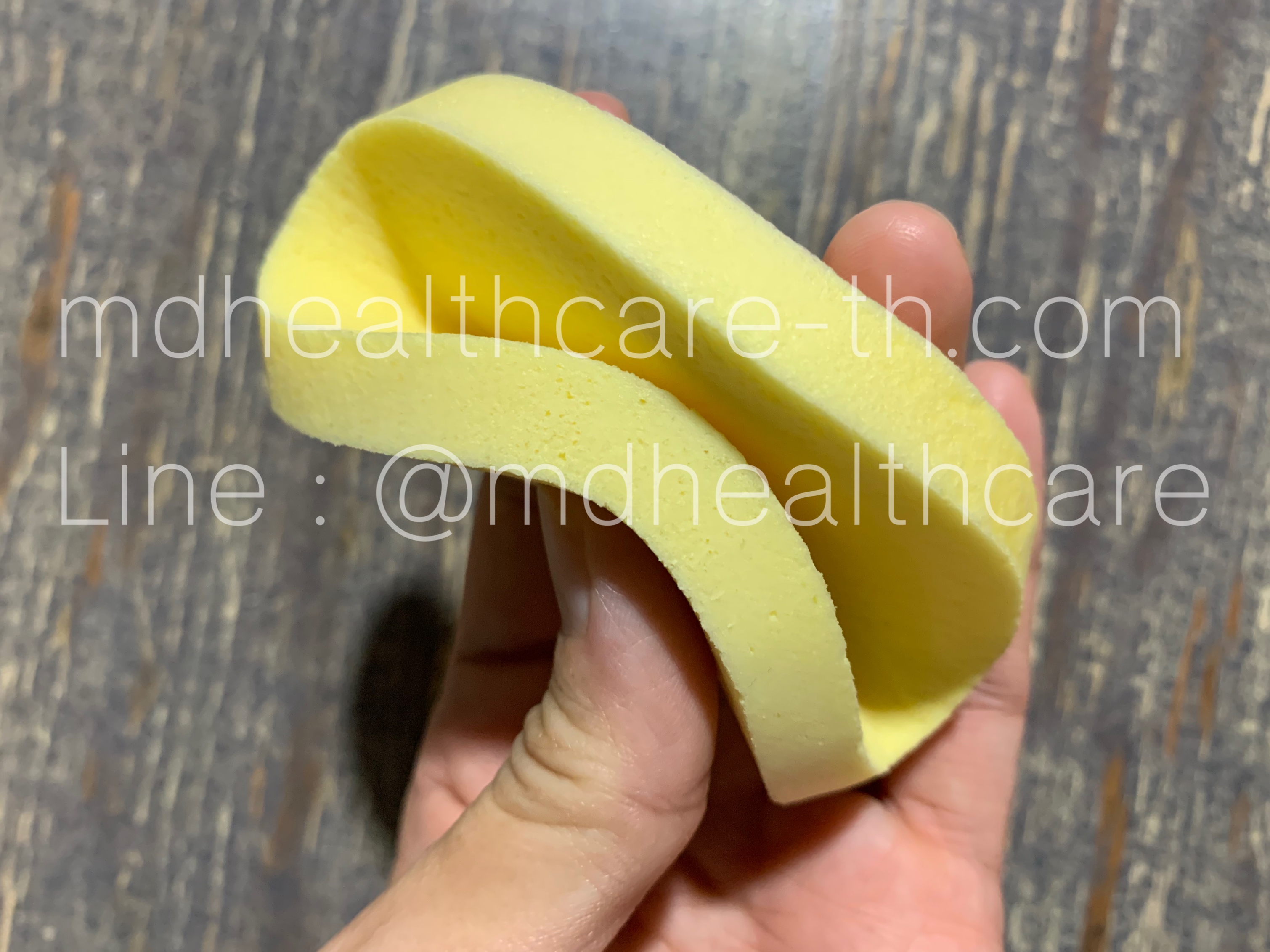 (12ชิ้น/แพ็ค) ฟองน้ำล้างหน้าอัดแท่ง กว้าง8cm*หนาพิเศษ1cm เนื้อนุ่ม เกรดA