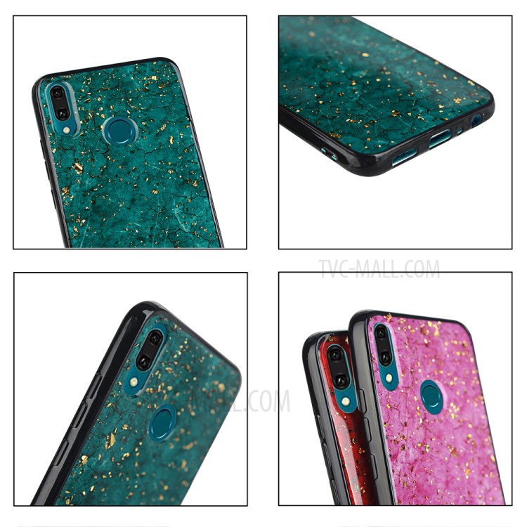 Case Huawei Y9 2019 / Pre-orde * เคสเคลือบปั๊มทองคำเลอค่าหรูหรา วัสดุ TPU อ่อนนุ่มยืดหยุ่นและทนทาน *