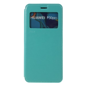 Case Huawei P30 Pro / Pre-Order * เคสช่องใส่การ์ดหน้าต่างการพลิกดูหนัง ROAR อัตโนมัติดูดซับ *